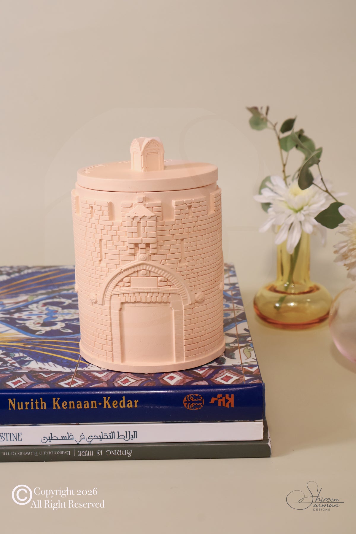 Jaffa Gate |Gates of Jerusalem |Candle Holder | Home decor | Home accessories |