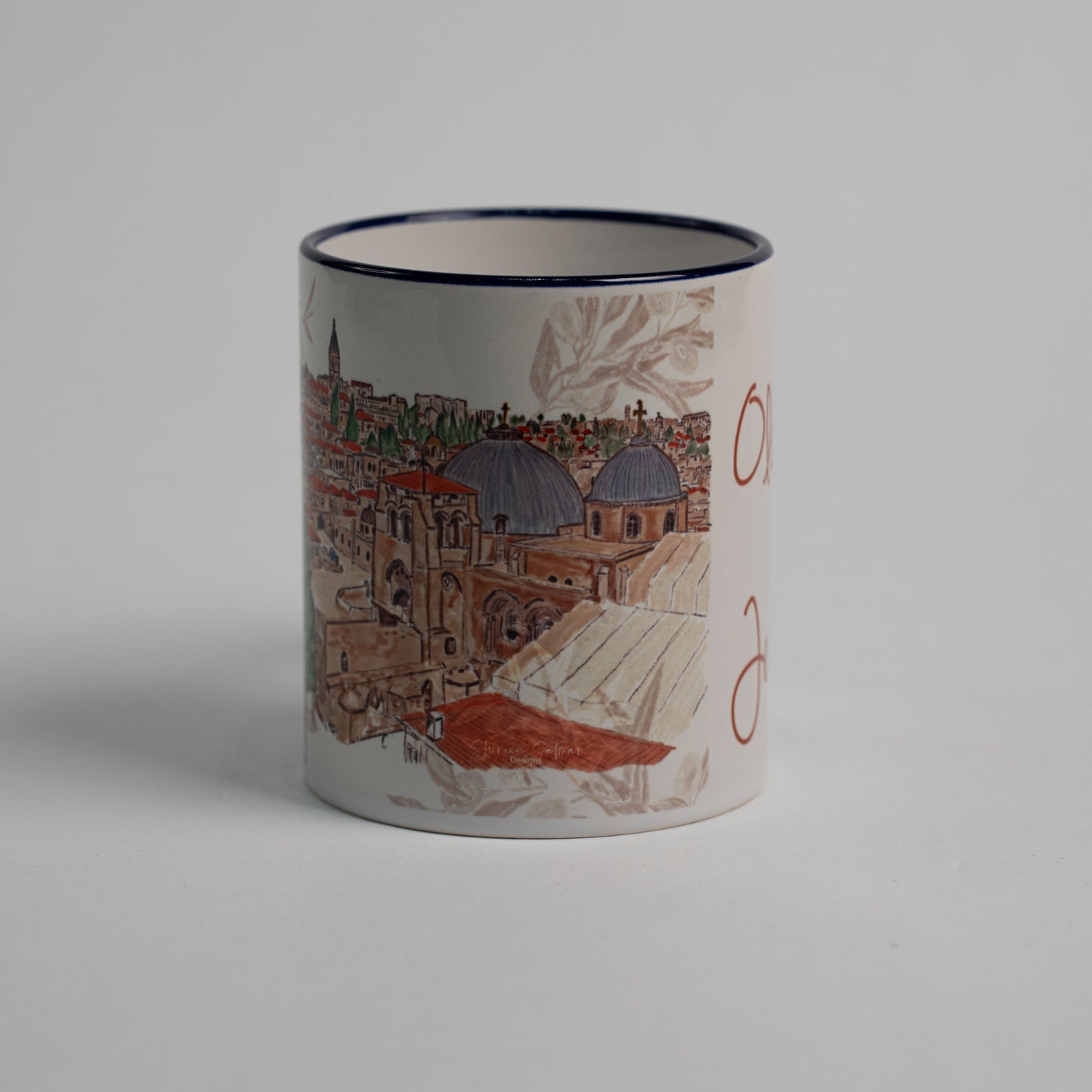 Old City of Jerusalem Mug |Jerusalem souvenir | Drinking Mug |Coffee Mug | Ceramic Mug