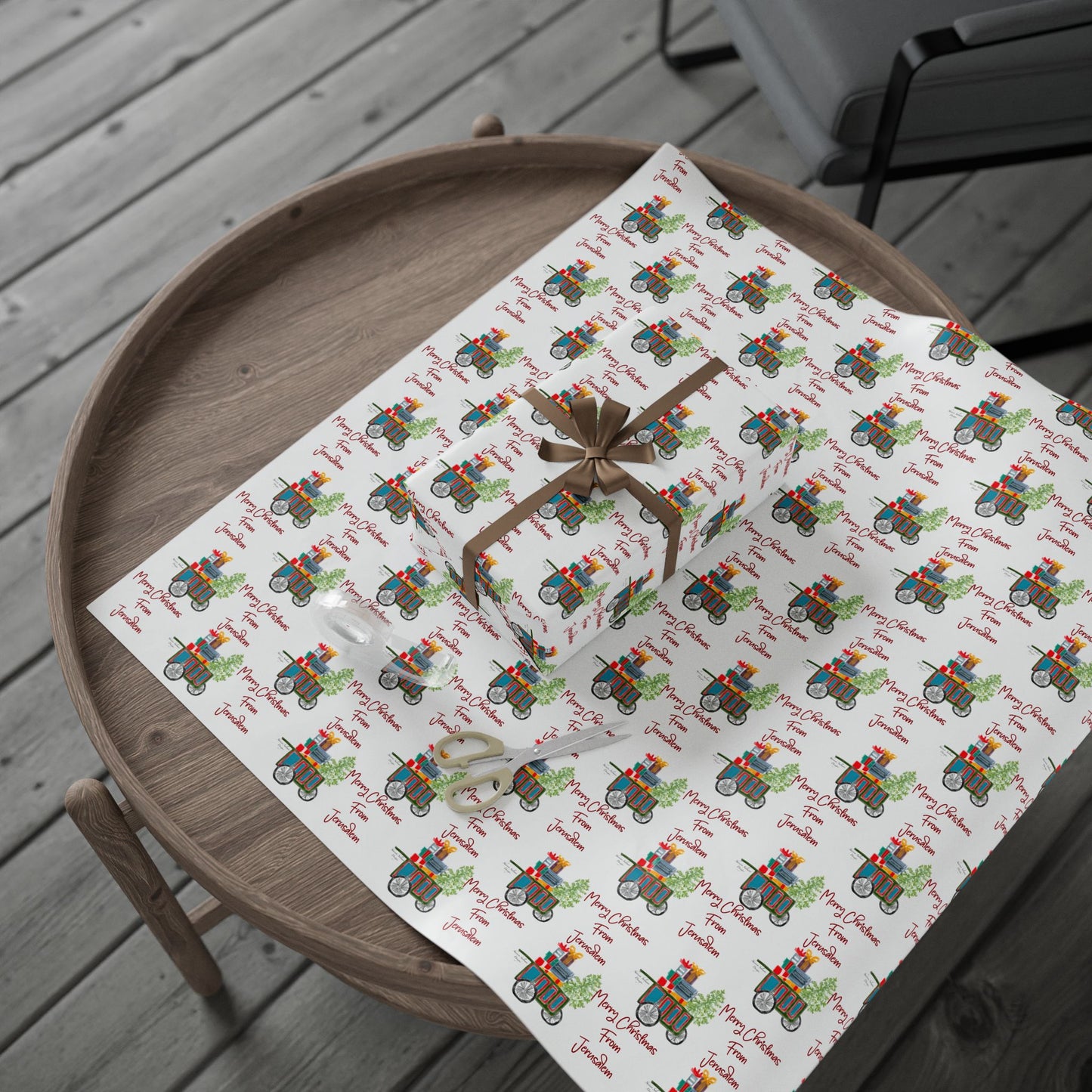 Christmas Wrapping Papers |Jerusalem Gift wrapping |gift wrap |season Gifts|Special occasion