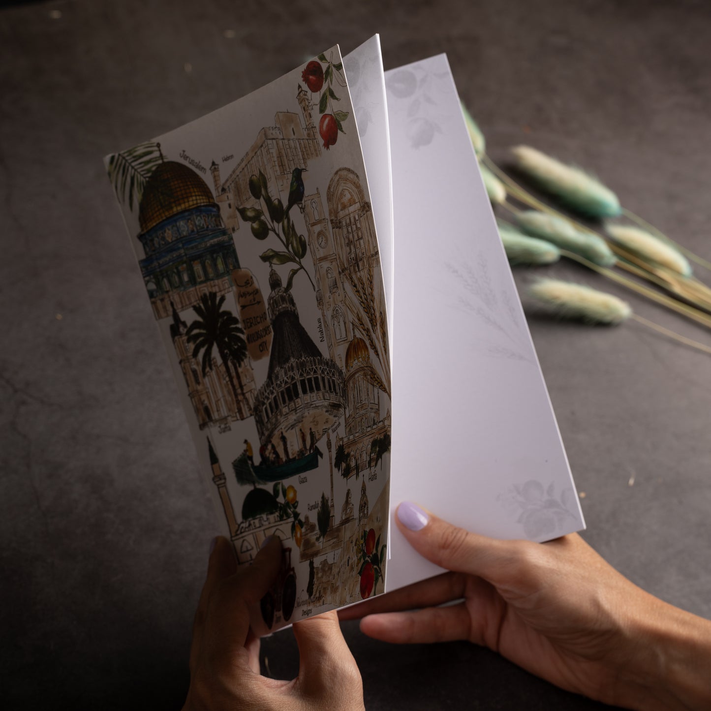 Palestinian Landmarks Notebook |Cities Landmarks |writing book |Journal |writing notes