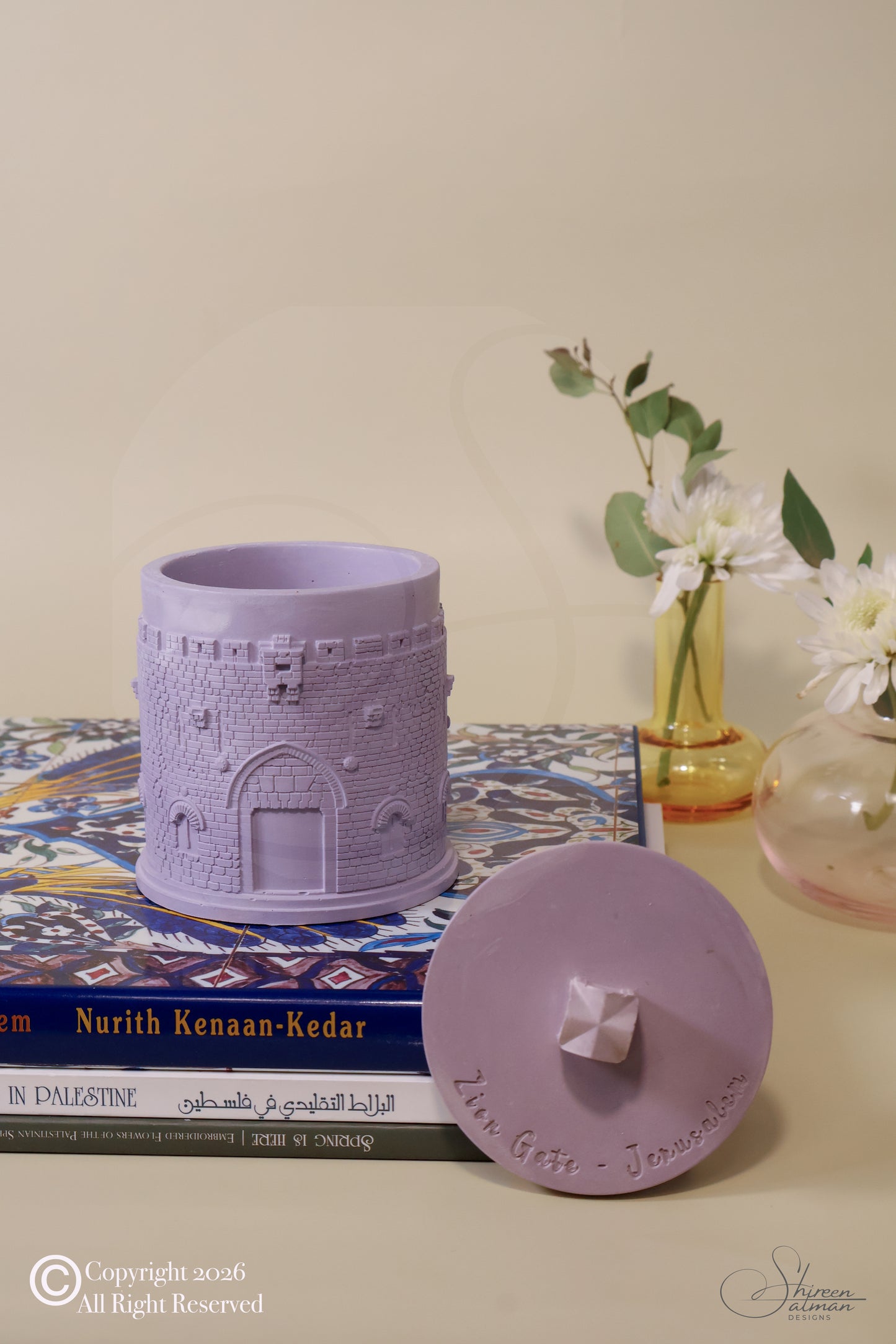 Zion Gate | Gates of Jerusalem |Candle holder |Middle East fragrance |home decor |home acessories