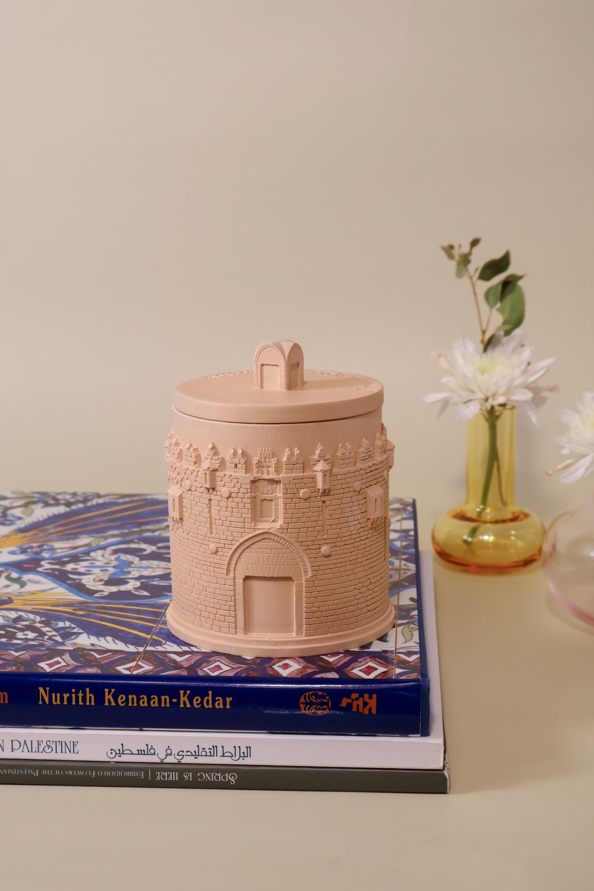 Damascus Gate |Candle Holder |Accessories |home style |homedecor |Jar | Gates of Jerusalem