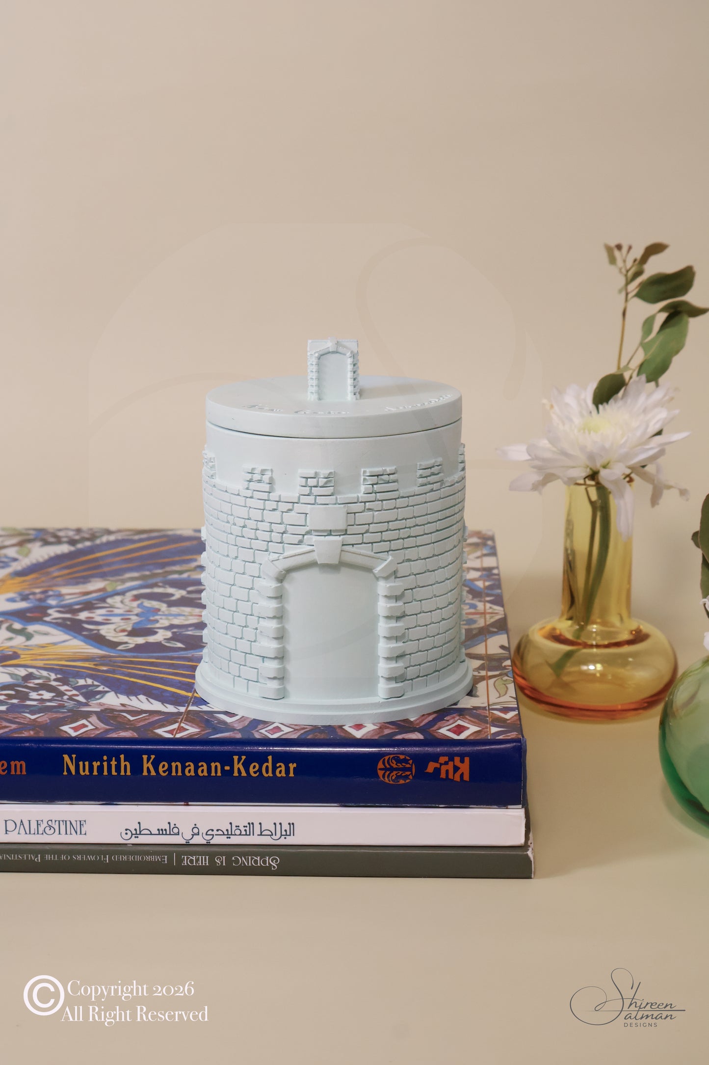 New Gate |Jerusalem gate |Candle holer |Middle East |orange fragrance |home decor |home accessories|