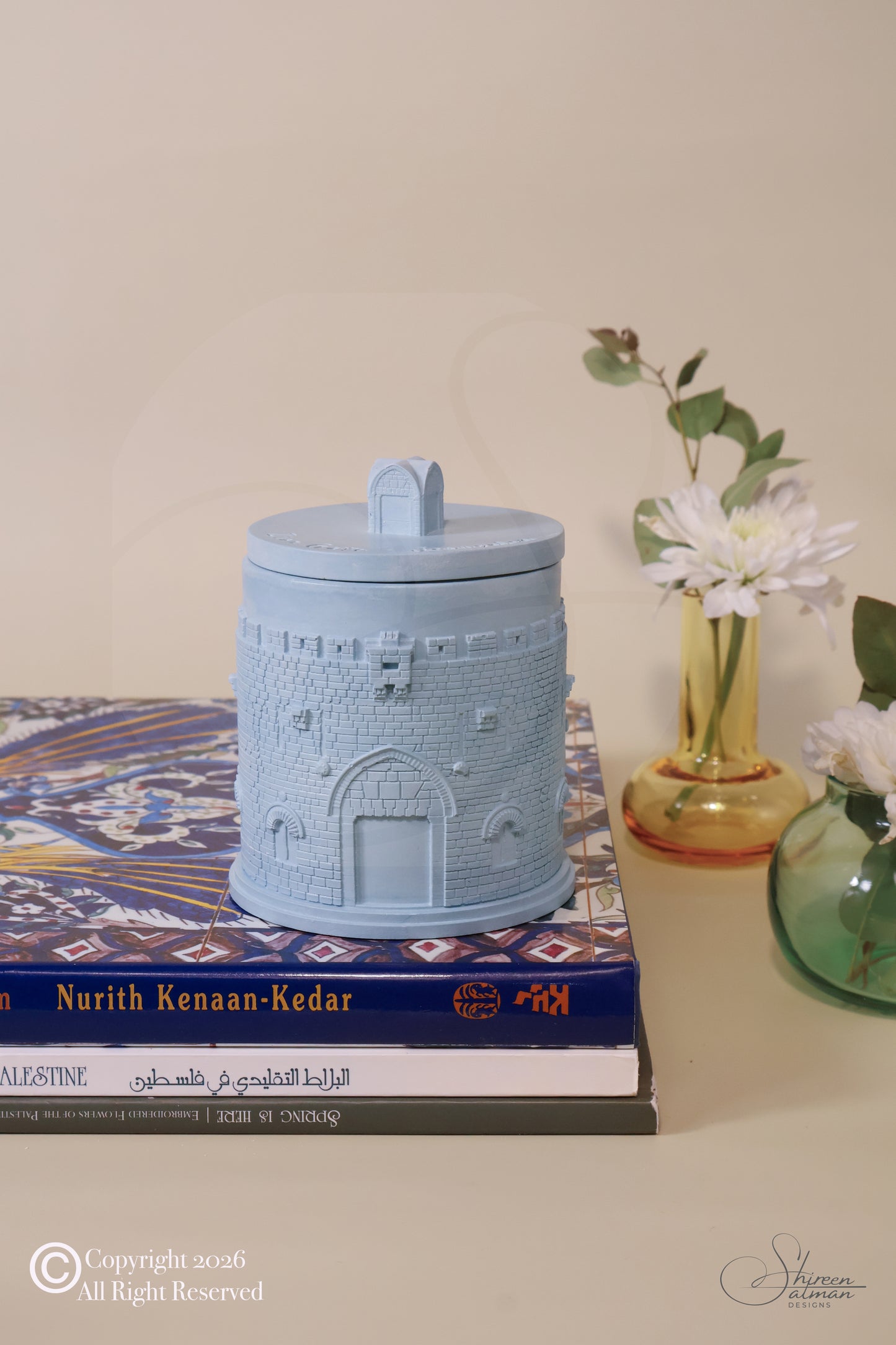 Zion Gate | Gates of Jerusalem |Candle holder |Middle East fragrance |home decor |home acessories