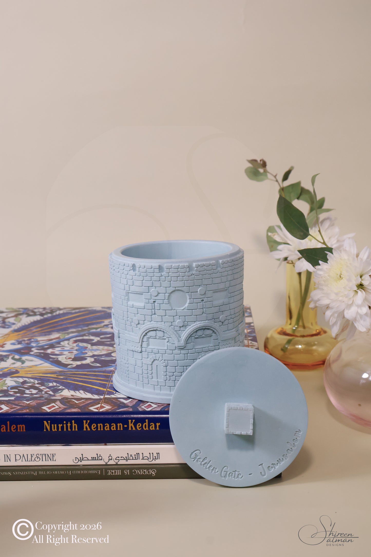 Golden Gate |Candle Holder |Jerusalem Gate |candle fragrance | home decor |home accesorise