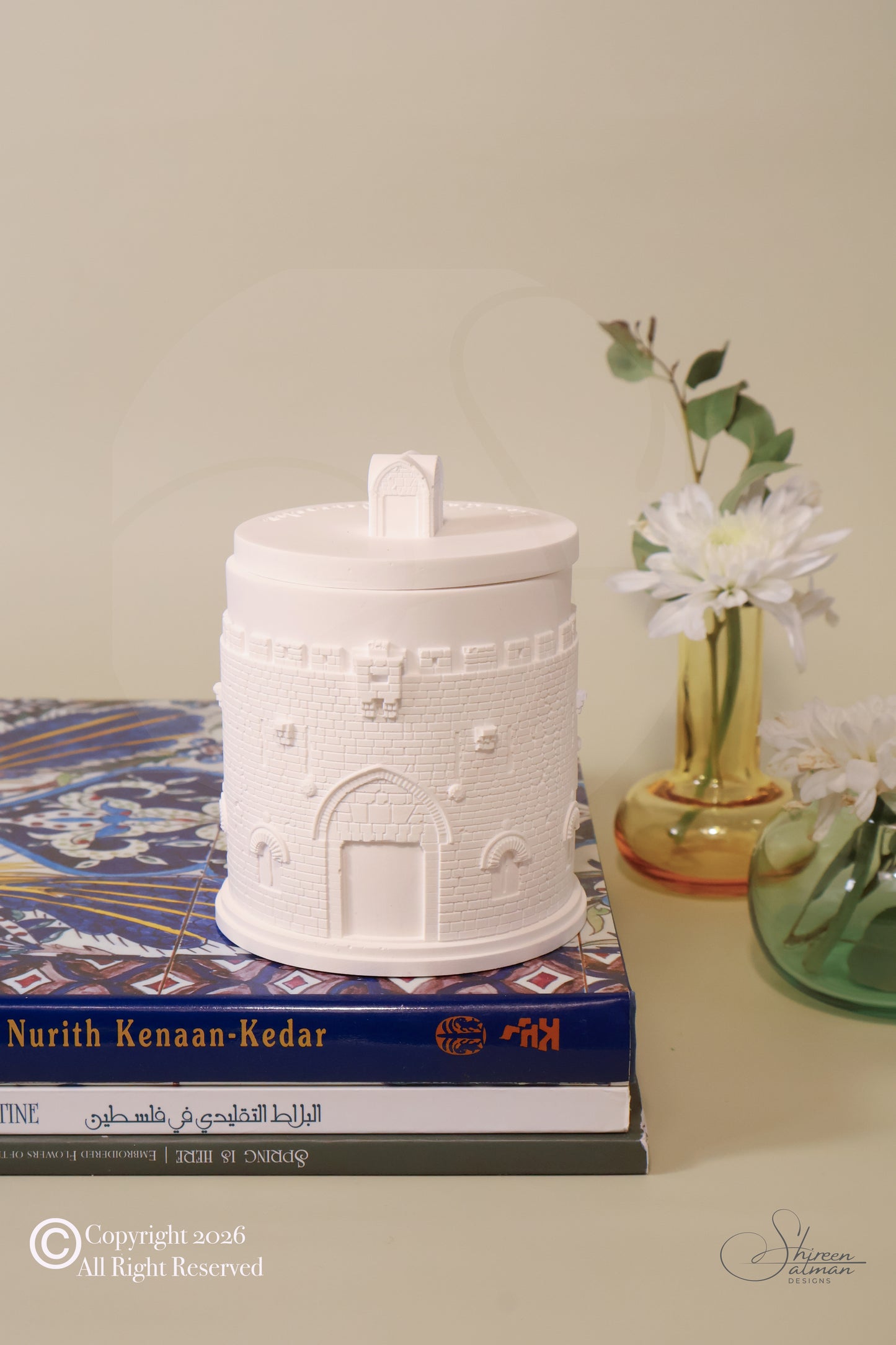Zion Gate | Gates of Jerusalem |Candle holder |Middle East fragrance |home decor |home acessories