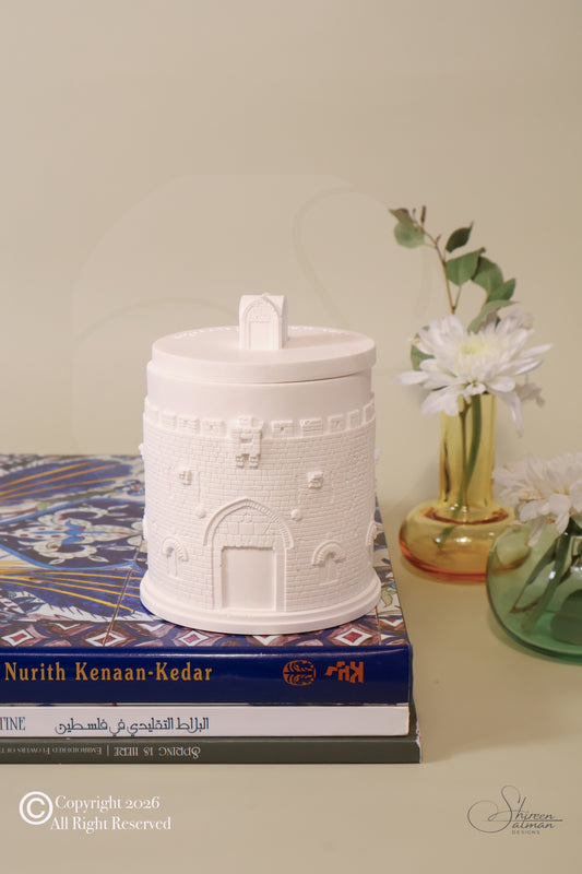 Zion Gate | Gates of Jerusalem |Candle holder |Middle East fragrance |home decor |home acessories