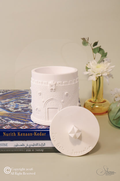 Zion Gate | Gates of Jerusalem |Candle holder |Middle East fragrance |home decor |home acessories