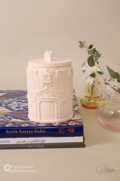 Jaffa Gate |Gates of Jerusalem |Candle Holder | Home decor | Home accessories |