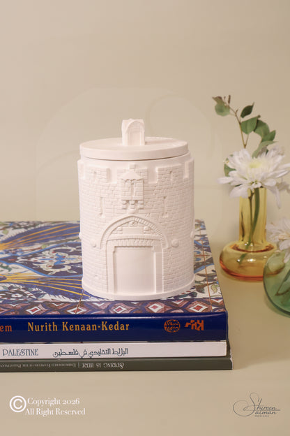 Jaffa Gate |Gates of Jerusalem |Candle Holder | Home decor | Home accessories |