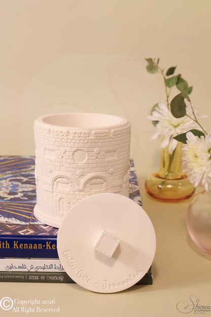 Golden Gate |Candle Holder |Jerusalem Gate |candle fragrance | home decor |home accesorise