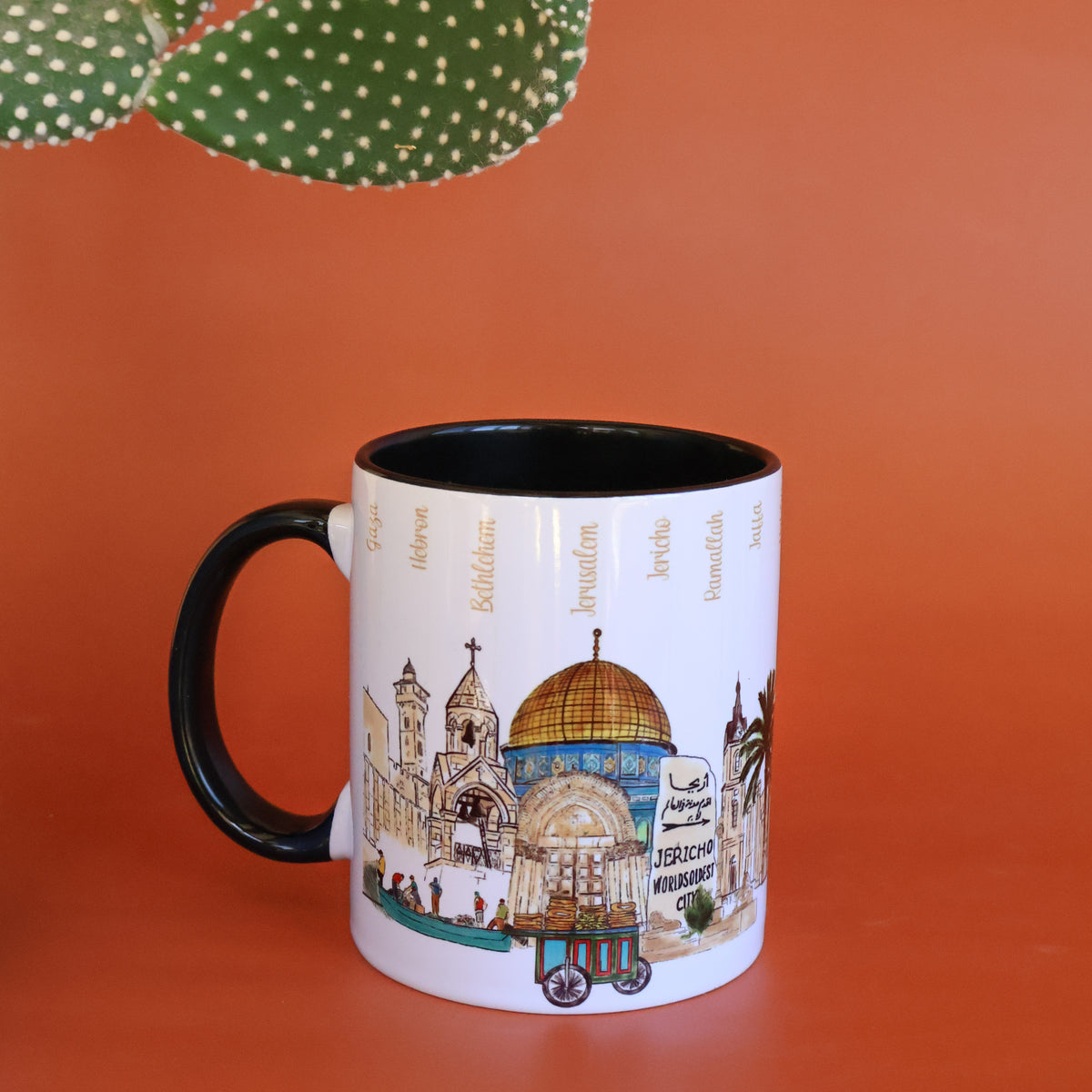 Cities Mug |Palestinian landmarks  Cities |drinking Mug |coffee Mug
