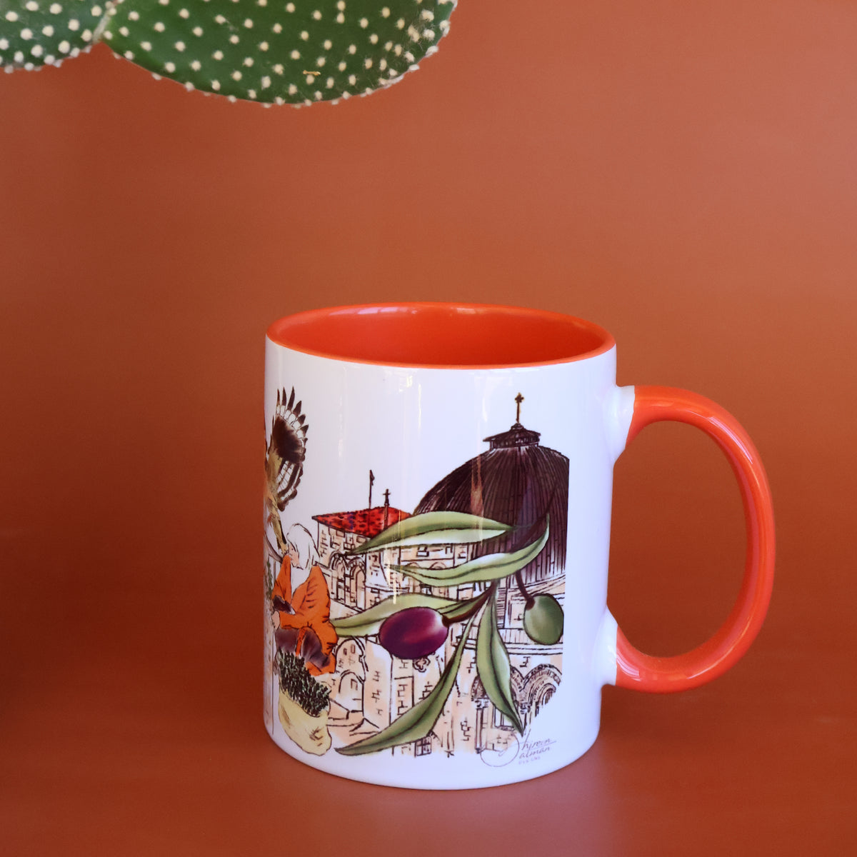 Figure Of Jerusalem Mug | People of Jerusalem |Drinking mug |Coffee mug |Tea mug