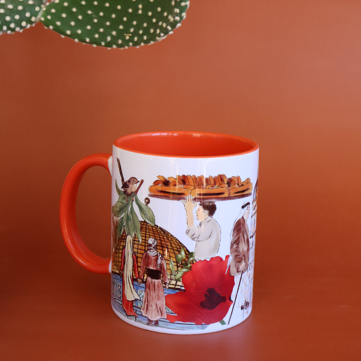 Figure Of Jerusalem Mug | People of Jerusalem |Drinking mug |Coffee mug |Tea mug
