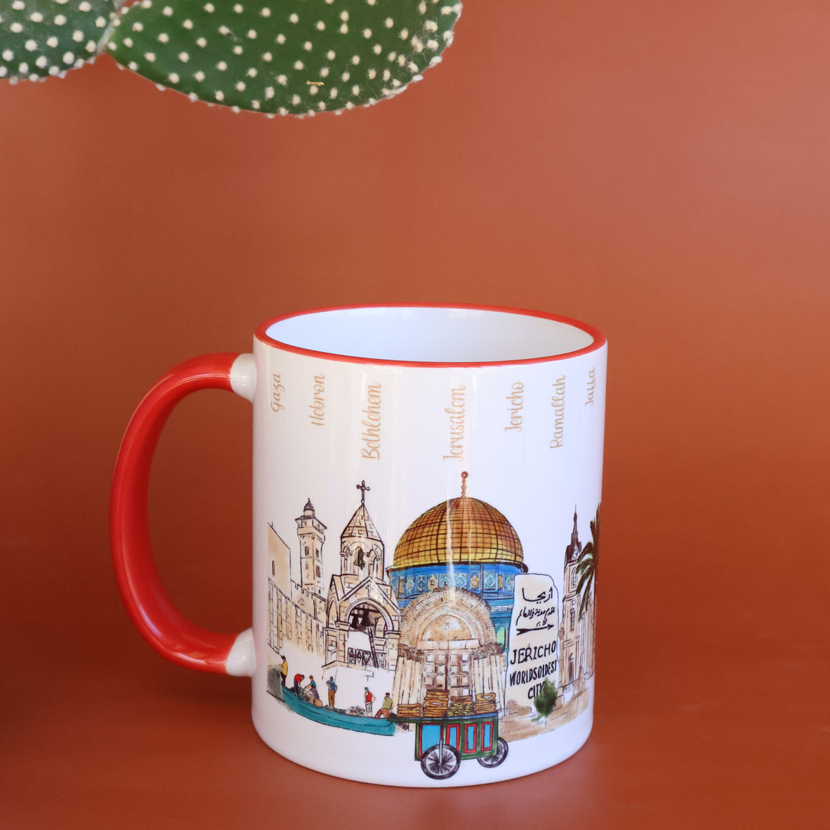 Cities Mug |Palestinian landmarks  Cities |drinking Mug |coffee Mug