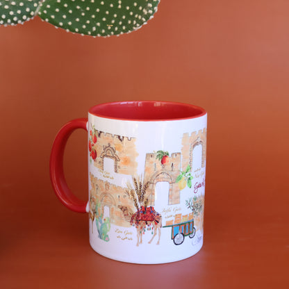 Gates Of Jerusalem Mug |Door of Jerusalem |Drinking mug |Coffee Mug |Tea Mug
