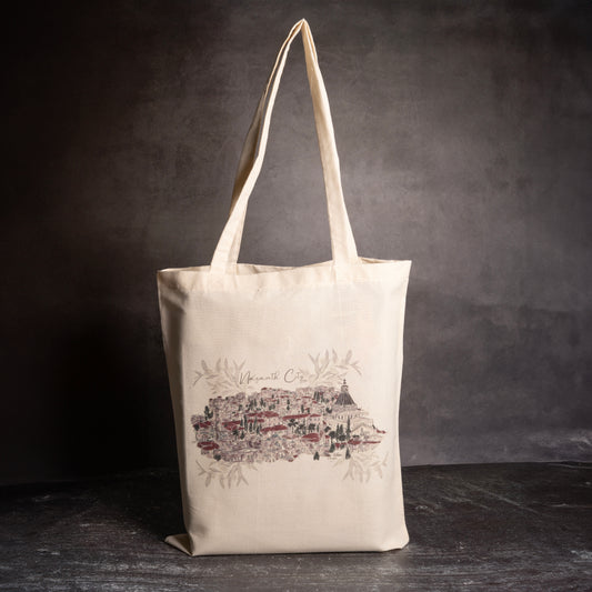 Nazareth tote bag | travel bag | gift bag | eco-friendly bag | cotton bag | Old city of Nazareth