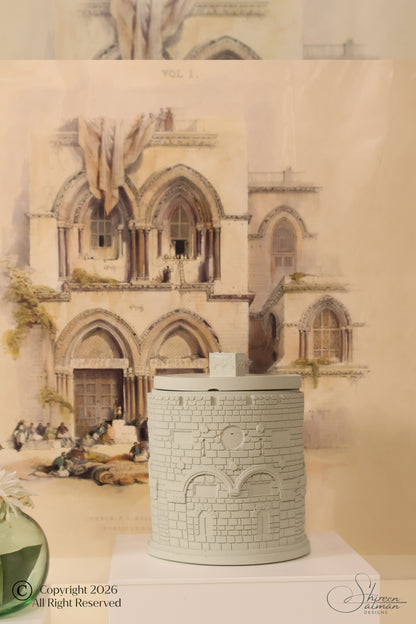 Golden Gate |Candle Holder |Jerusalem Gate |candle fragrance | home decor |home accesorise